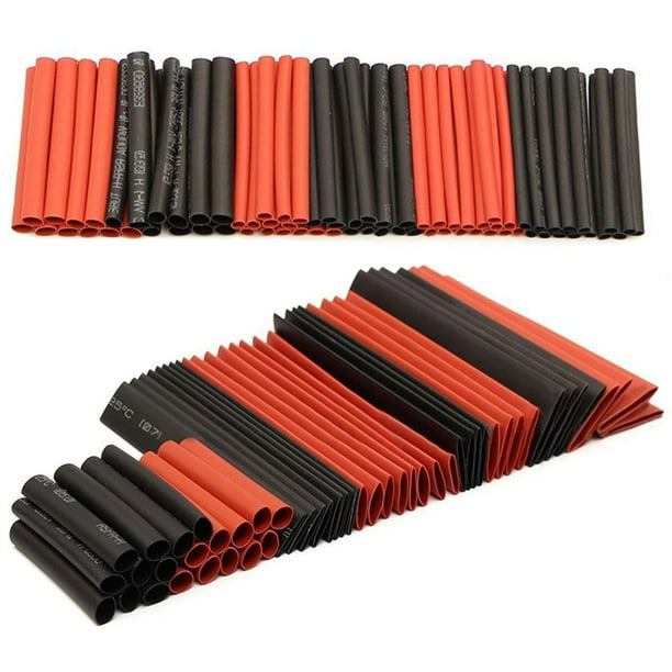127pcs Black Heatshrink Tube Tubing Sleeve Sleeving Heat Shrink Wrap Cable HOT 127pcs Black Heatshrink Tube Tubing Sleeve Sleeving Heat Shrink Wrap Cable HOT